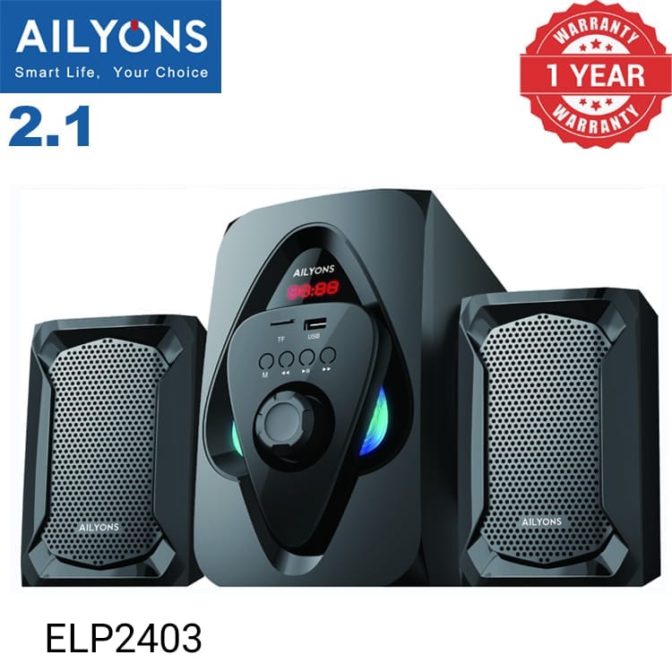 AILYONS ELP2403 2.1 Speaker System